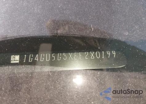 2014 Buick Lacrosse Premium I Group из США, поврежденный, VIN 1G4GD5G3XEF280199